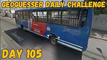 Dreaming of winter! Geoguessr daily challenge day 105!