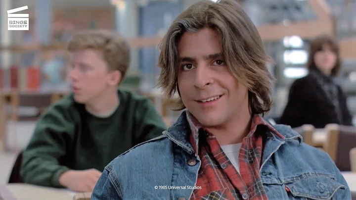 The Breakfast Club (1985) - Andrew and Bender Fight