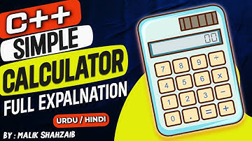 #8 simple calculator in c++ using if else | making  basic calculator in c++ | Urdu/Hindi|