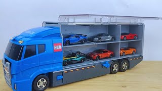 Box Full of Model Cars -Mazda Mx5, Koenigesgg Jesko, Lamborghini Scv12, Byd Yang Wang U8, Toyota Car