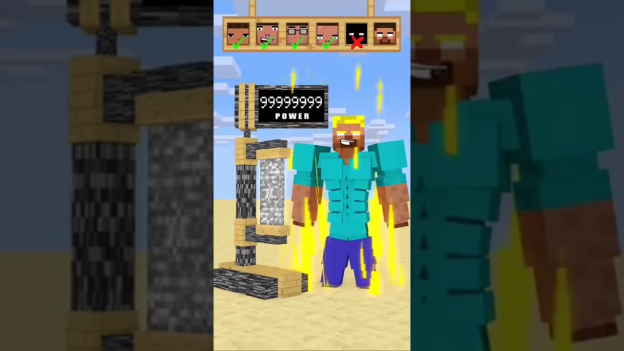 Herobrine only click and power 9999M 😈🤯 | 