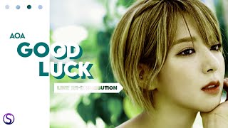 How should AOA (에이오에이) sing GOOD LUCK( Line Re-Distribution …