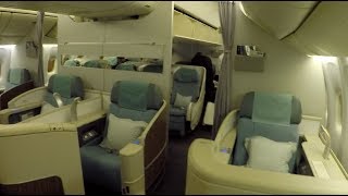 Flight Report ICN-PEK Korean Air First Class 777-200 Kosmo Suite