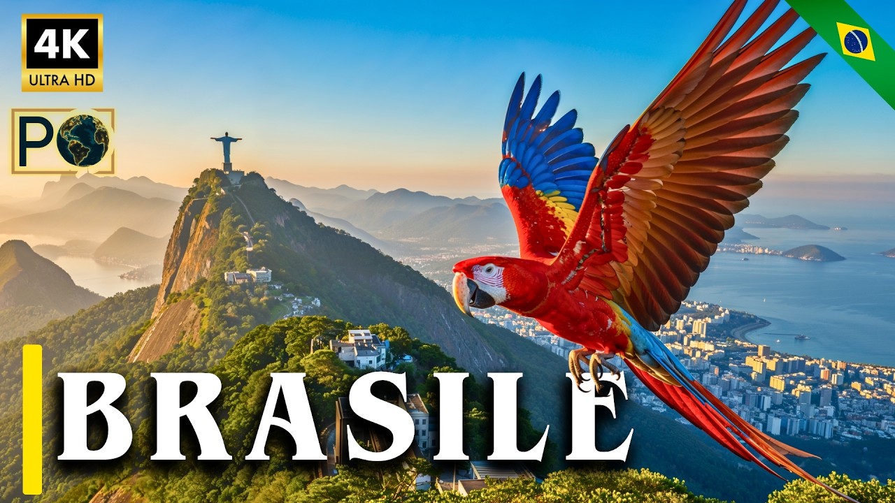 BRASILE: Dove l’Amazzonia Diventa un Miracolo della Natura | Documentario 4K