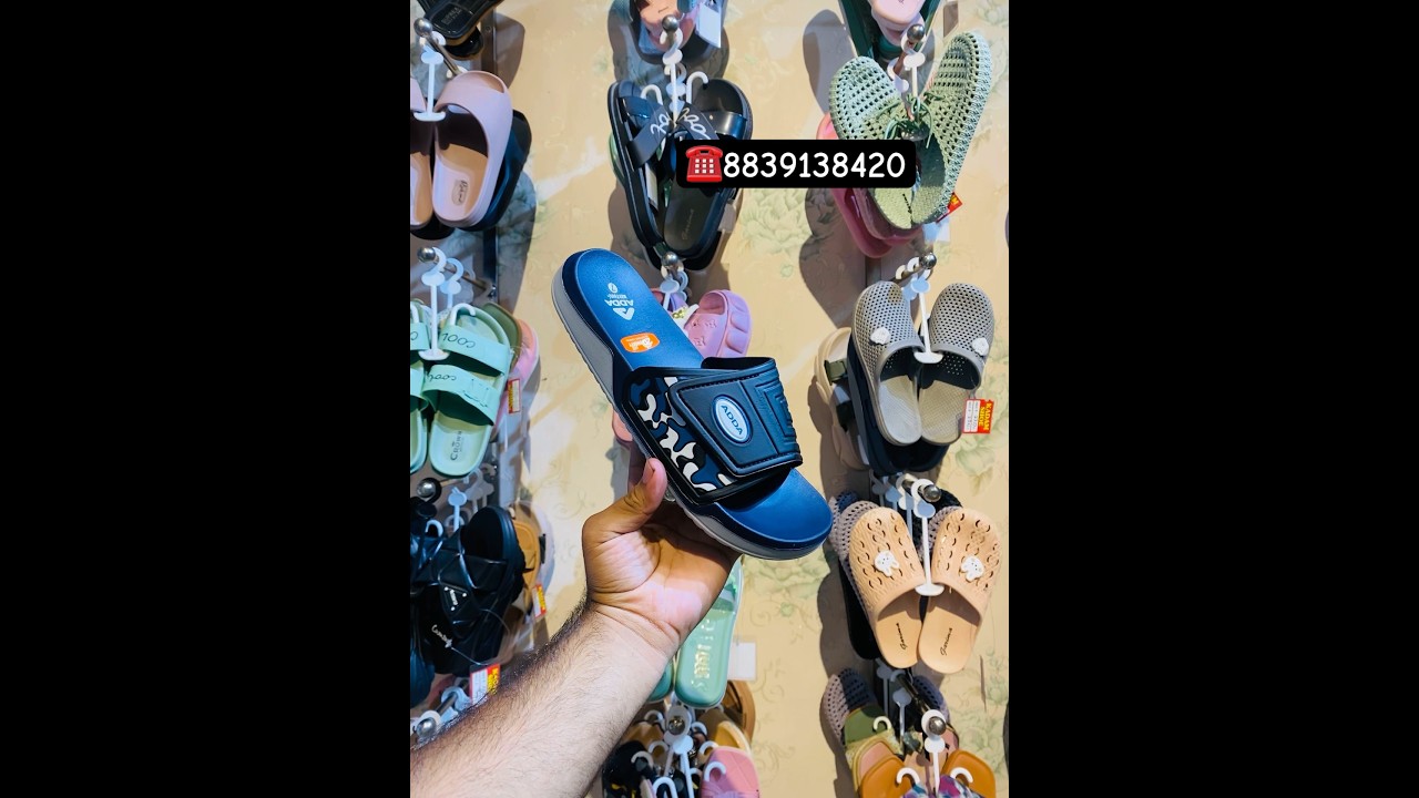 Adda Men’s Sliders / Flip Flop New Arrivals / AT003 / Adda Sliders Blue Colour 