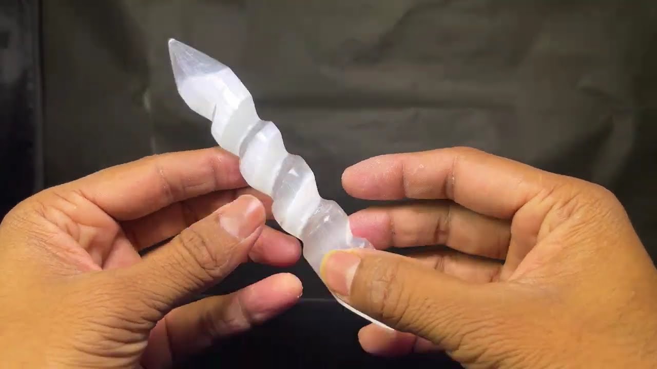 Selenite Wand-959 