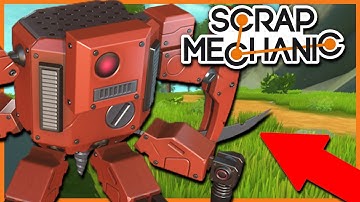 Preparing to Take out the STRONGEST Robot Scrap Mechanic Survival E12