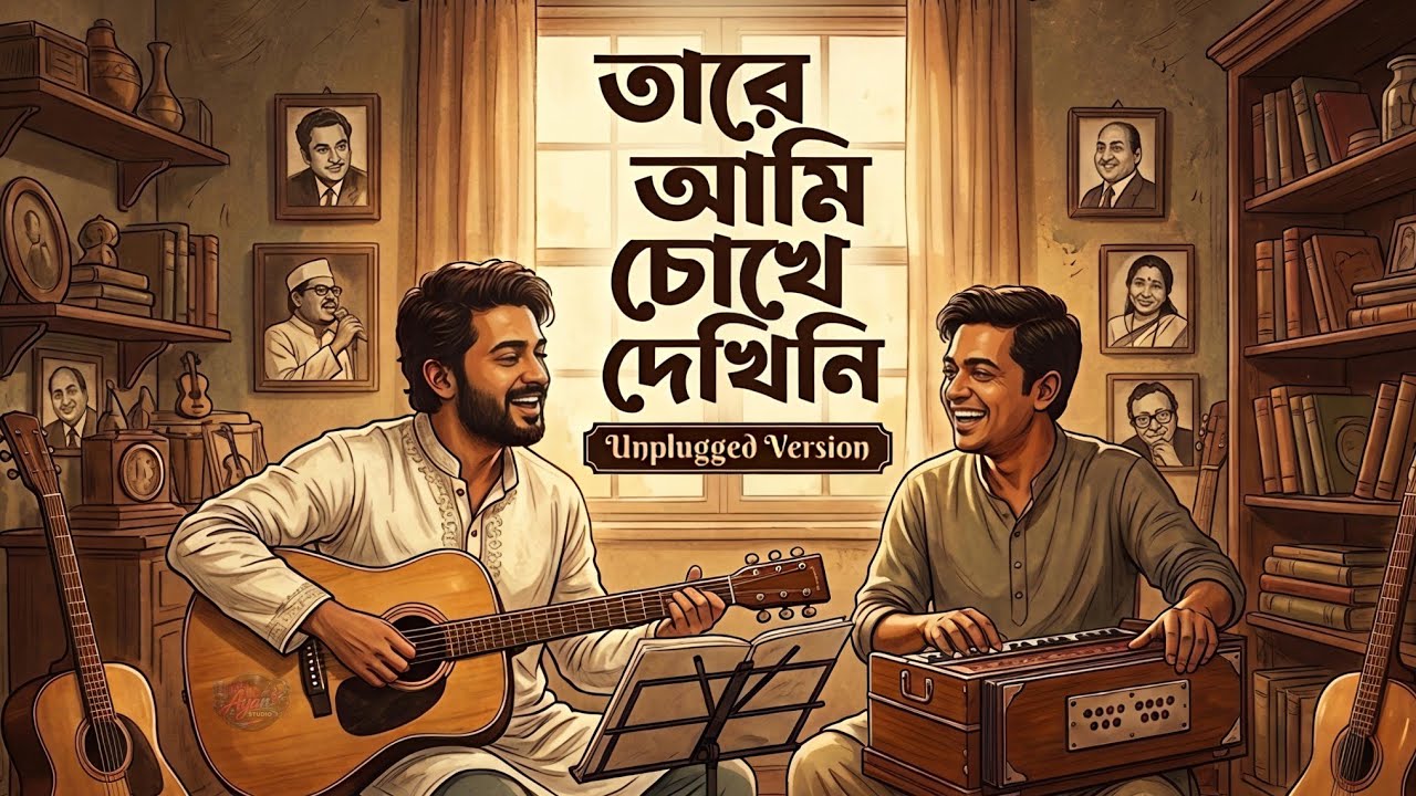 Download Tare Ami Chokhe Dekhini | Unplugged Version | Soulful Bengali Acoustic MP3