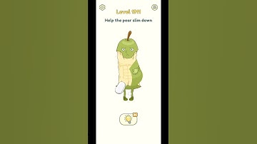 DOP 2 Level 1911 Walkthrough - "Help the pear slim down" #shorts