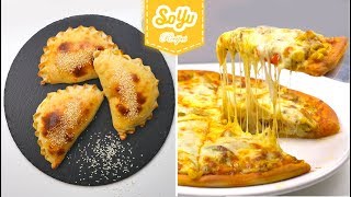 طريقة عمل فطائر + بيتزا فاهيتا الدجاج المكسيكي