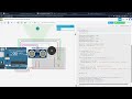 Distance Detection Device in Tinkercad
