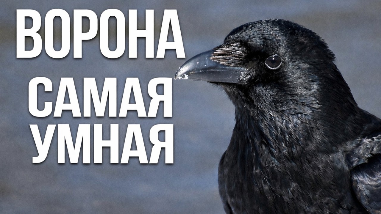 Почему вороны пугают учёных? Самые умные птицы на планете