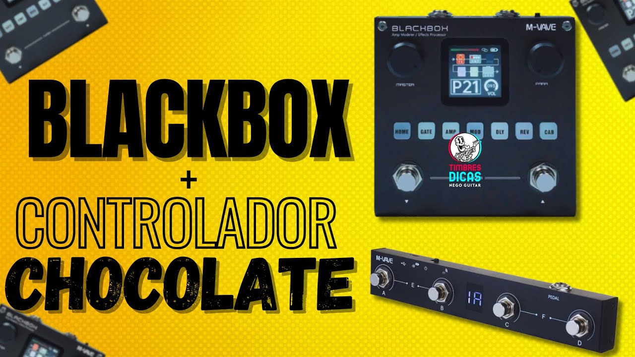 BLACKBOX M-VAVE - SETTING UP CHOCOLATE CONTROLLER VIA CELL PHONE