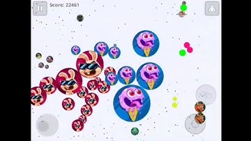 BACK! SPLITRUN GAMEPLAY (Agar.io Mobile)