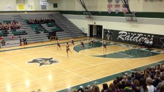 Sunset Sunflares Dance Team - Contemporary 1 of 2 @ Reynolds - 11-22-2014