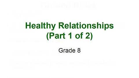 Developing Community Relationships ECH 325