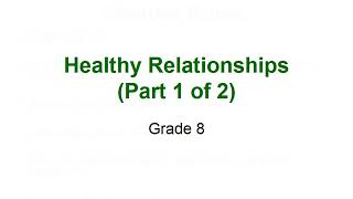 Developing Community Relationships ECH 325