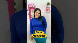 📍Como hacer una Blusa cuello de tortuga  (Patronaje y confección) #BLUSA #costura