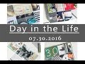 my Ali Edward&#39;s Day in the Life Process | 07.30.16