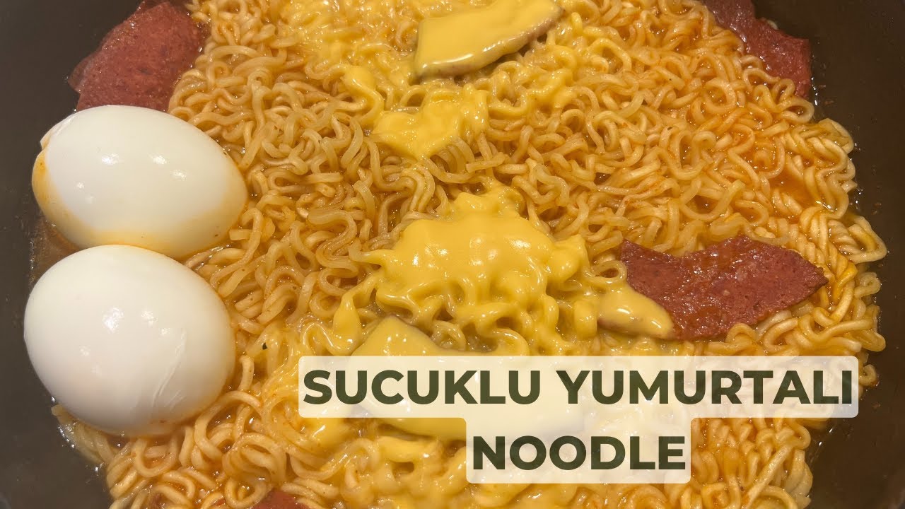 Sucuklu Yumurtalı Noodle Tarifi | Pratik Yemek Tarifi