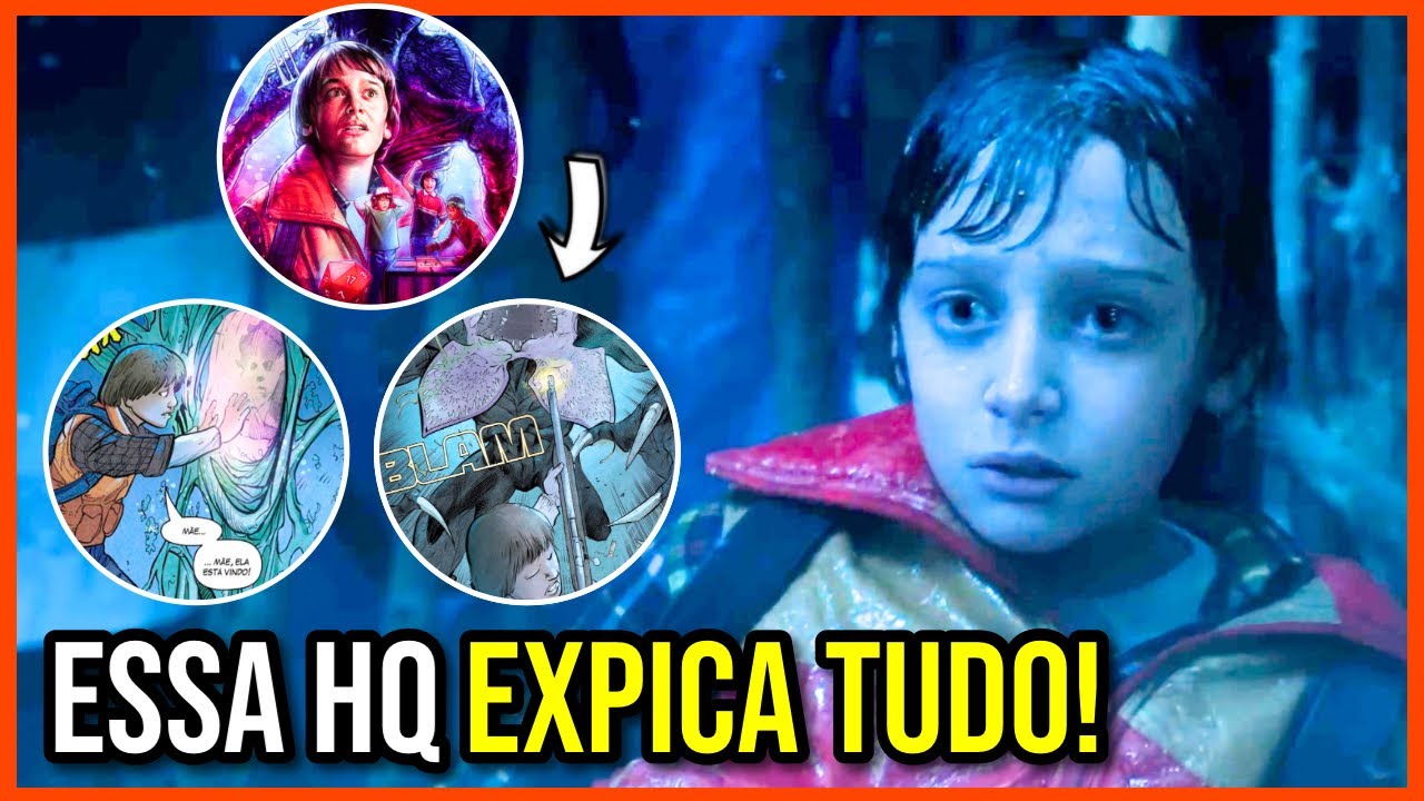 COMO O WILL SOBREVIVEU SOZINHO NO MUNDO INVERTIDO? - ESSA HQ DE STRANGER THINGS EXPLICA TUDO!