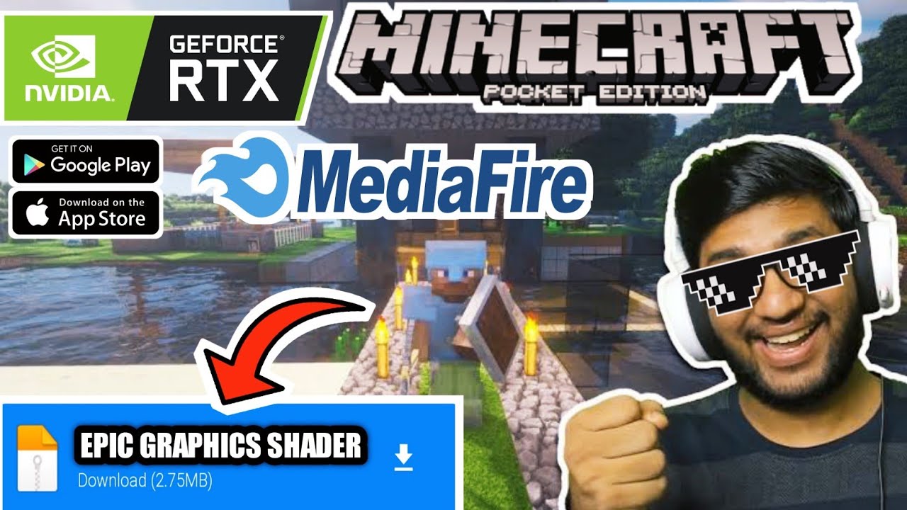 Best Shaders For Minecraft PE || Rtx beta for Minecraft Android || How ...