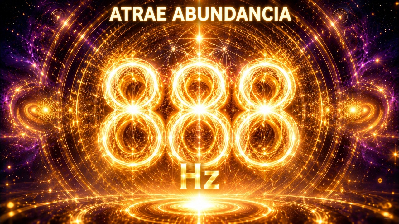 888 Hz 💰 Abundancia Infinita y Prosperidad | Música para Atraer Dinero ...