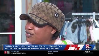 Woman killed in crash after carjacking in Mattapan, police say