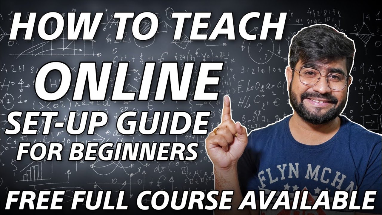 Best Setup For Online Teaching | Full Beginner Guide for Digital Class ...