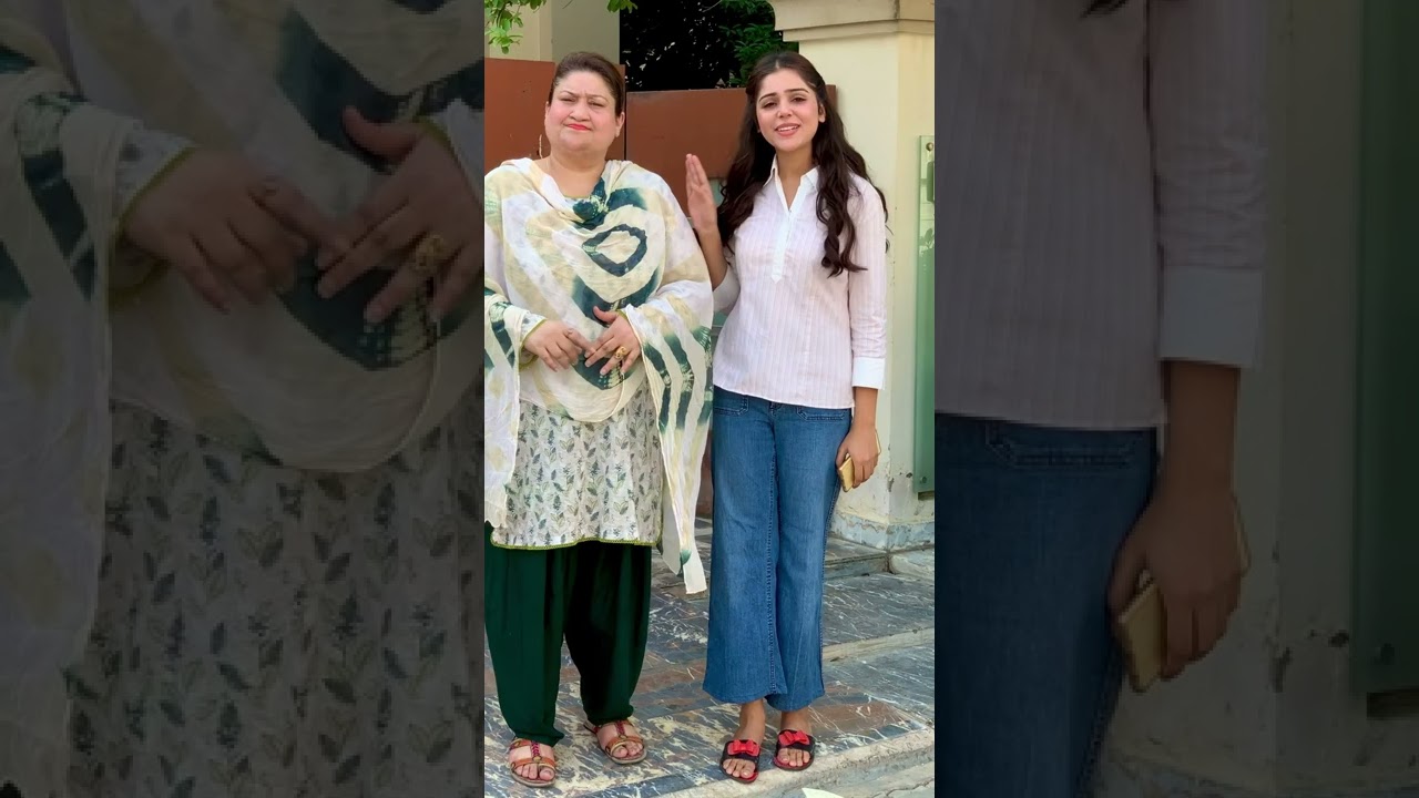 Sana Butt Funny Tiktok Video With Rabbi Shah | WhatsApp Status Videos 