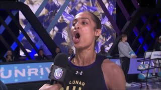 👀 Skylar Diggins CALLS OUT league in interview after Lunar Owls win | Unrivaled women's basketball