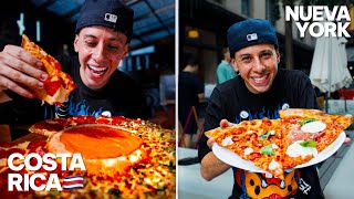 I tried the BEST PIZZA in Costa Rica and New York at the same time🍕🇨🇷
