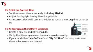 How to Fix myTouchSmart Plug-In Timer Not Working – Reset, Manual Override & Program Fix