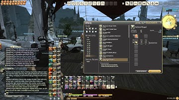 FFXIV A Realm Reborn - Crafting - Macro HQ 50* material from NQ Ingredients