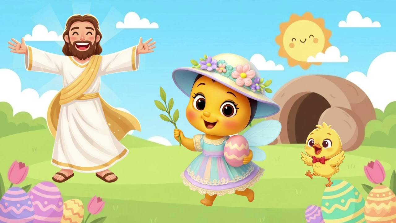 Pasqua con Gesù 🐣✨ Alleluia Dance | Canzone Baby Dance Cristiana per Bambini 🕊️