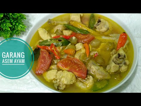 Resep Garang Asem Ayam Tanpa Santan Resep Koki