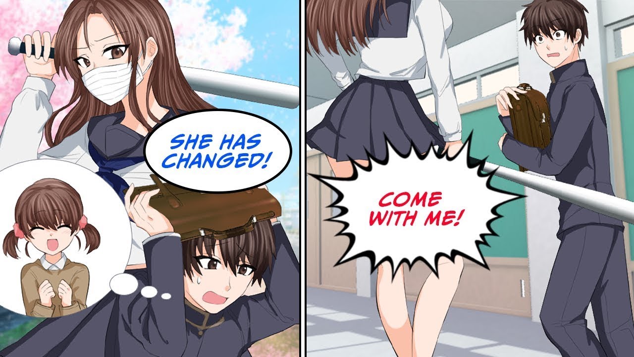 I reunited with my childhood friend and found out that she was now a female gang leader… [Manga Dub]