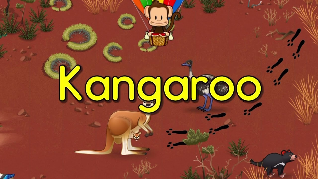 Monkey Preschool Animals Australia เพลงภาษาอังกฤษสำหรับเด็กเล็ก | Kids Songs