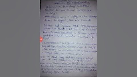 Moral Values, Class-3, Lesson-3, Be A Peacemaker, Video-3