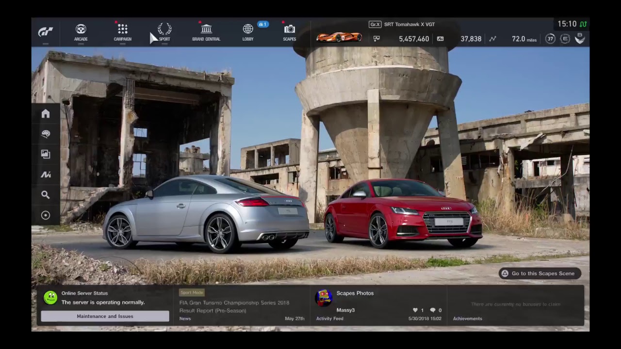Christopher12284's Live PS4 Broadcast - Gran Turismo Sport