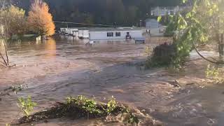 VIDEO: Flooding scenes Oct. 23, 2017