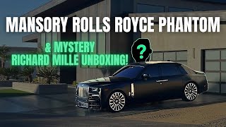 Mansory Rolls Royce Phantom Self-Made Story and LIMITED Richard Mille UNBOXING