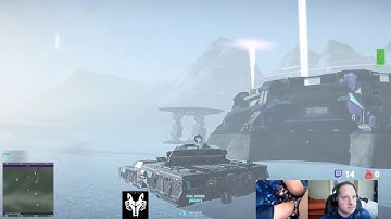 NO HANDS PLANETSIDE 2 Part 4 My Base under attack Built base on Esamir in Frostbite Harbor Area