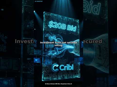 AI News: Etched $20B Bid, DeepSeek China Deal & Cribl | Jul 18