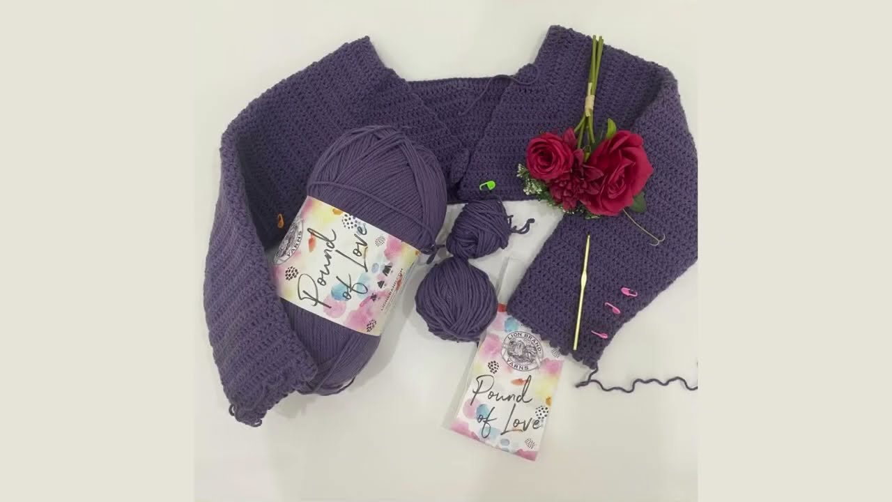 Shawl Collar Crochet Cardigan YouTube