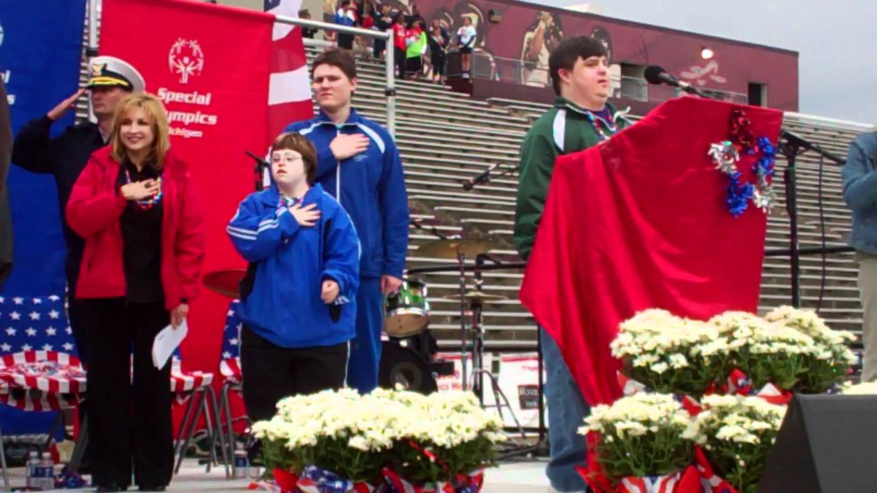 National Anthem Opening Ceremonies YouTube