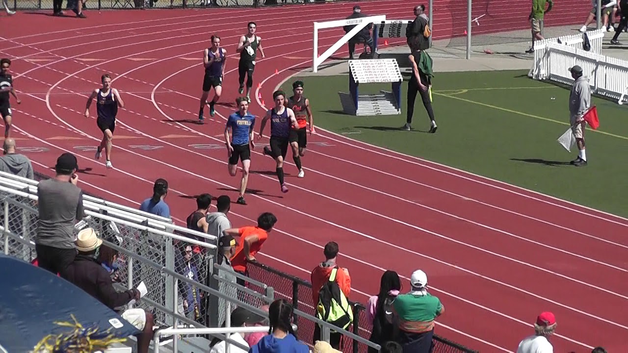 Tomas Kersulis (lane 5) wins 400m at EBAL Championships (49.68)