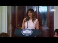 First Lady Melania Trump Delivers Remarks at the Governors' Spouses' Luncheon