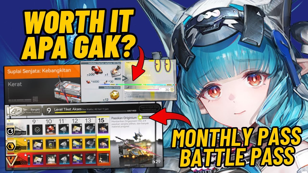 Seberapa Worth It Monthly & Battle Pass Arknights Endfield !? Bisa Gratis !!