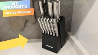 Farberware Knife Set Review | Organized In A Wood Block | Stainless Steel and a Variety of Knives